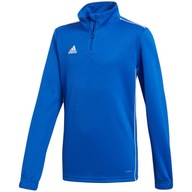 Bluza dla dzieci adidas Core 18 Training Top JUNIOR niebieska CV4140 176cm