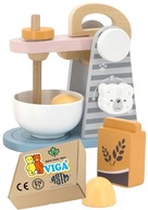 Drevený domáci mixér VIGA drevené vzdelávacie hračky pre materské školy