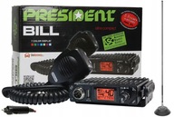 Zestaw CB Radio Bill Antena Florida President CI7