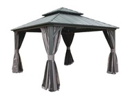 PAWILON OGRODOWY TWARDY DACH ALTANA PERGOLA 3.65x3.65 CORCIANO