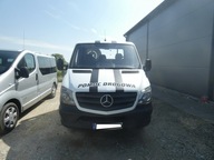 Mercedes Sprinter najazd autolaweta pomoc drogowa