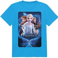 T-SHIRT KOSZULKA 128 FROZEN KRAINA LODU JAKOŚĆ