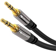 Nakamichi HQ Premium OFC 3,5 mm koaxiálny audio kábel 3,5 mm minijack - 3,5 mm minijack 3 m