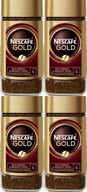 Kawa rozpuszczalna Nescafe Gold 100g x4