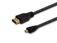 Kabel Elmak SAVIO CL-149 HDMI - micro HDMI 0,5 m