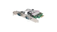 Karta Kontroler PCI-Express Portu Szeregowego 2x RS232/COM