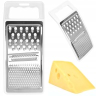 Konyhai zöldségreszelő, acél, fehér