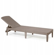 Leżak ogrodowy regulowany Jaipur Sun Lounger