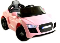 Sportowe autko na akumulator dla dzieci cabrio - 2 silniki pilot muzyka