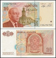 MAROKO, 20 DIRHAMS 1996 Pick 67e