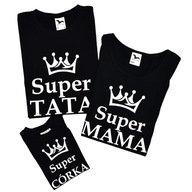 Zestaw SUPER MAMA, SUPER TATA, SUPER CÓRKA