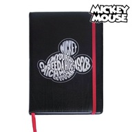 Zápisník so záložkou Mickey Mouse A5 čierny