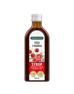 SYROP Z DZIKIEJ RÓŻY I MALIN 250ML / PREMIUM ROSA