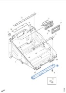 Console Support plaque pour batterie SCANIA NGS R S P G 2385742 B-B