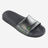 HAVAIANAS GUMOVÉ ZASÚVACIE ŠĽAPKY STRIEBORNÉ 33-34 S7A