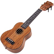 LAILA UDC-2103-W Ukulele Sopranowe z ocieplanym pokrowcem