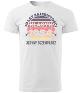 koszulka na 70 URODZINY PREZENT NA URODZINY rocznik 1954 tshirt - XS