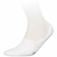 Ponožky Ponožky Pätky INVISIBLE Non Slip Biele - 38-40