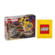 LEGO MARVEL č. 76280 - Spider-Man vs. Sandman: konečná bitka + Taška LEGO