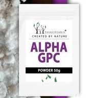 ALPHA GPC 50g ALFOSCERAN CHOLINY PROSZEK + MIARKA CHOLINA ALFA GPC