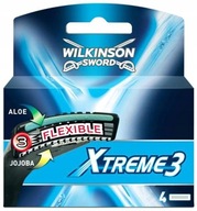 Wilkinson Xtreme3 4szt wkłady ostrza holder b/pud