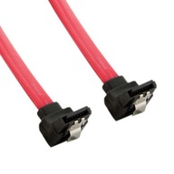 4World Kabel HDD|SATA 3|7pin SATA (F) kątowy prawy zatrzask|7pin (F) kątowy