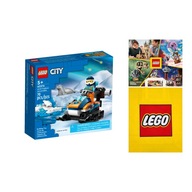LEGO City - Skuter śnieżny badacza Arktyki (60376) +Torba +Katalog 2024