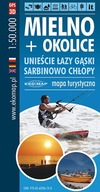 MIELNO I OKOLICE UNIEŚCIE ŁAZY GĄSKI SARBINOWO CHŁOPY mapa turyst. EKO-MAP