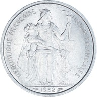 Moneta, Nowa Kaledonia, 5 Francs, 1952, Paris, MS(