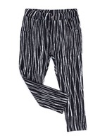 Bawełniane legginsy getry spodnie w paski 110 cm