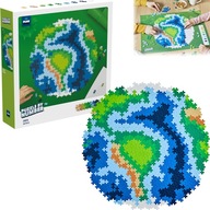 Plus-plus puzzle kocky podľa čísel oblátky Zem