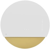 Okap kuchenny wolnostojący Ciarko Design Eclipse White/Gold 60 cm 705 m3/h