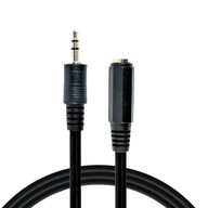 Mocny Kabel Aux Audio Mini Jack 3.5mm przedłużacz STEREO do słuchawek 1,5M