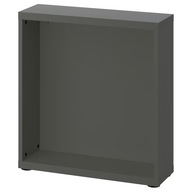 IKEA BESTA Puzdro, tmavosivé, 60x20x64 cm