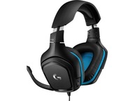 SŁUCHAWKI NAUSZNE LOGITECH G432 7.1 USB Czarne