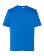 Koszulka t-shirt dziecięcy niebieski 5-6 122-128