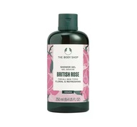 The Body Shop British Rose 250 ml sprchový gél+ zadarmo