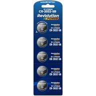 5x BATERIA CR2032 REVOLUTION POWER 3V LITOWA MOCNA