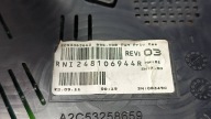 dials clock RNI248106944R RENAULT MEGANE III
