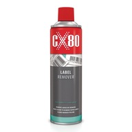 CX80 płyn do usuwania naklejek spray 500ml LABEL REMOVER do usuwania kleju