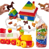 DIPLO Farma veľké kocky pre deti stavebnice p