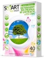 SMART Eco wash pracie lístočky 40 praní Sviežosť Pranie a zmäkčovanie