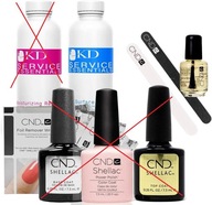 CND Shellac Zestaw do manicure i pedicure startowy