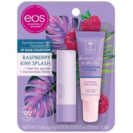 Eos Balzam Na Ústa Malina Kiwi Rapberry Kiwi Splash 2pak Lip Balm