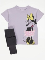 GEORGE t-shirt Myszka Minnie + legginsy 92-98