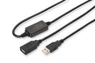 Kabel przedłużający aktywny DIGITUS DA-73101 USB 2.0 15m