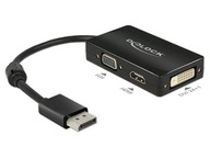 Adapter Displayport 1.1 - HDMI/VGA/DVI 16cm