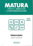 MATURA TESTY I ARKUSZE J. POLSKI ROZSZERZONY / OPERON STARA MATURA