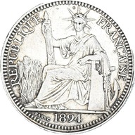 Moneta, FRANCUSKIE INDOCHINY, 10 Cents, 1894, Pari
