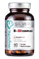 SILVER Vitamín B-50 Komplex MAX 60 kapsúl. MyVita